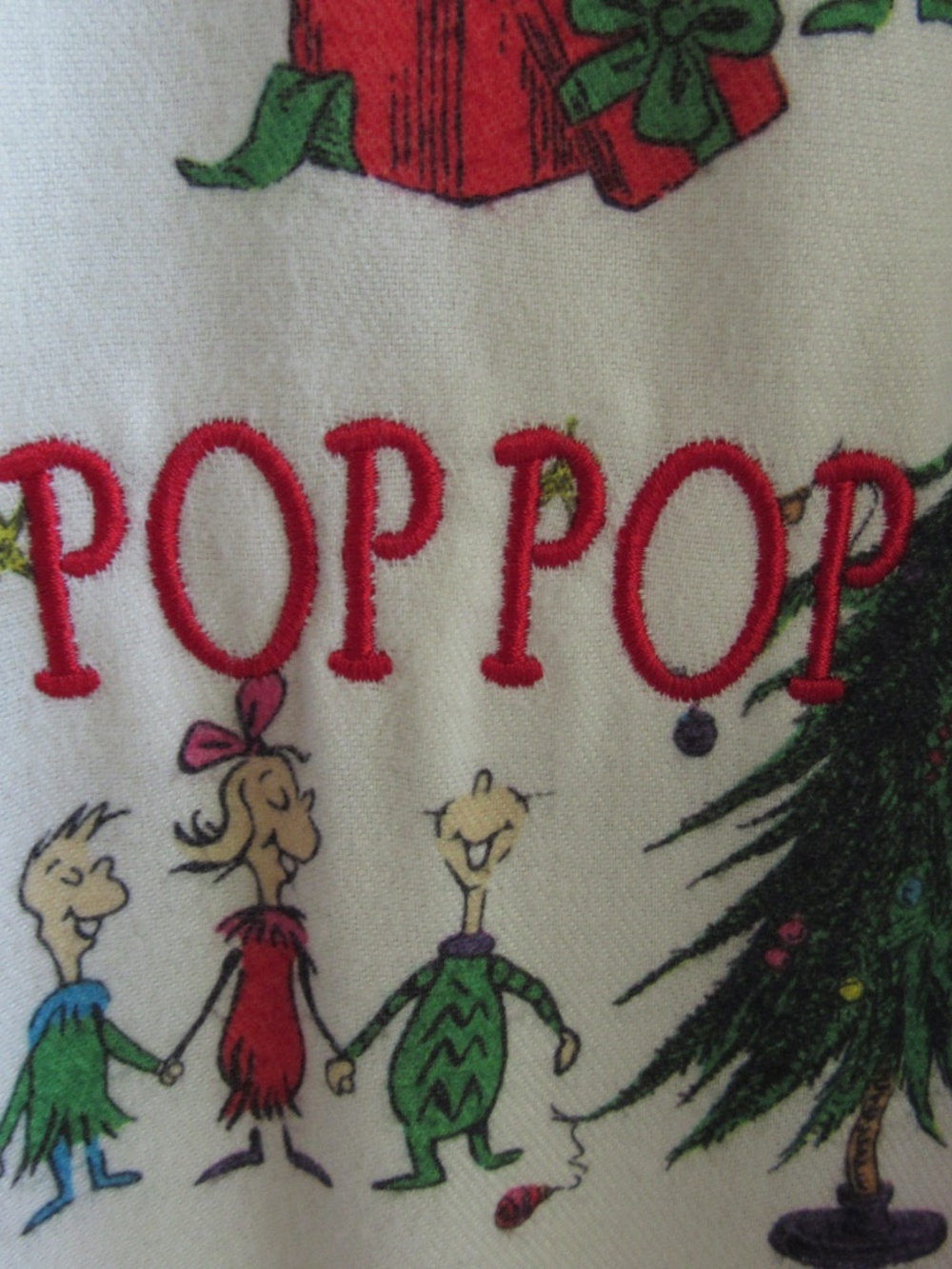 Pottery Barn Dr Seuss Grinch Whoville Christmas Flannel Pajama Set Adult L POP